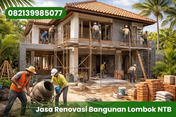 Jasa Renovasi Bangunan Lombok NTB